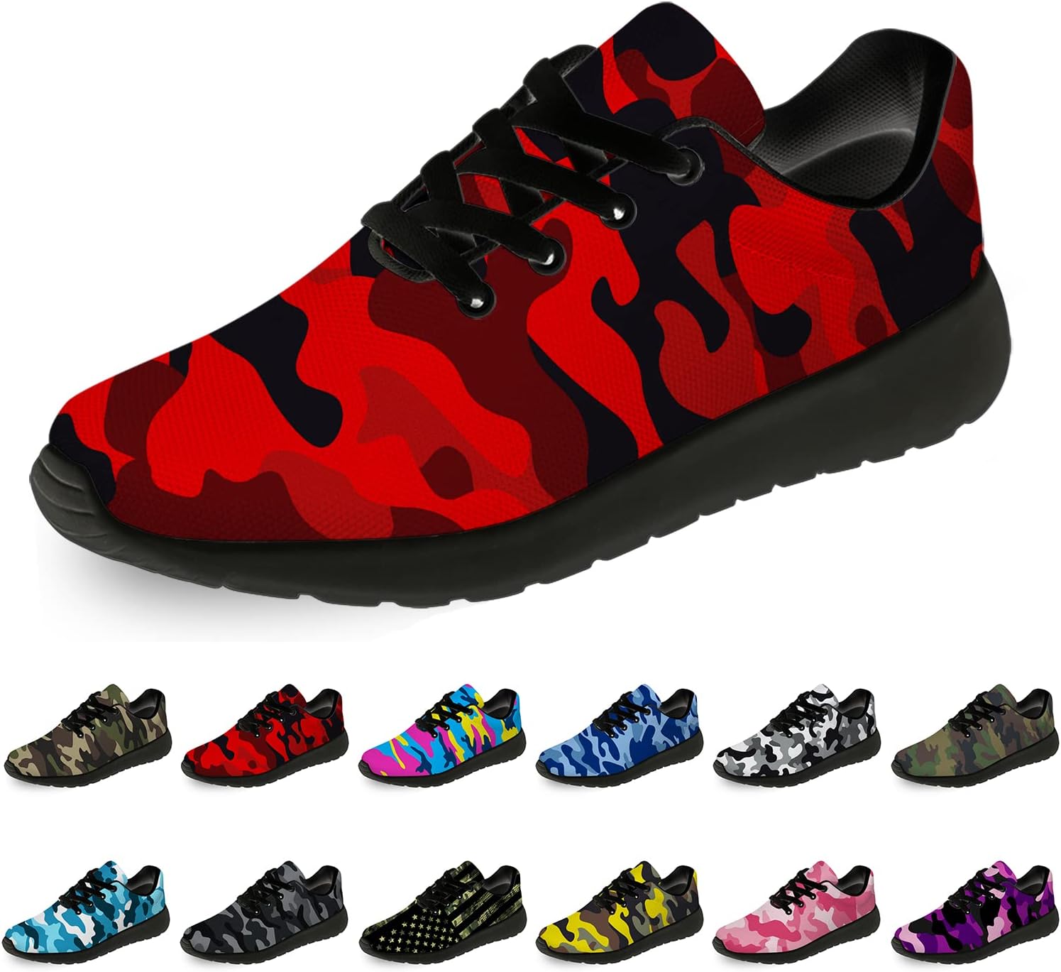 Кроссовки Horethy унисекс с камуфляжным принтом для женщин и мужчин, дышащие и легкие, для любых случаев, мультиколор
Кроссовки Horethy унисекс с камуфляжным принтом для женщин и мужчин, дышащие и легкие, для любых случаев, мультиколор