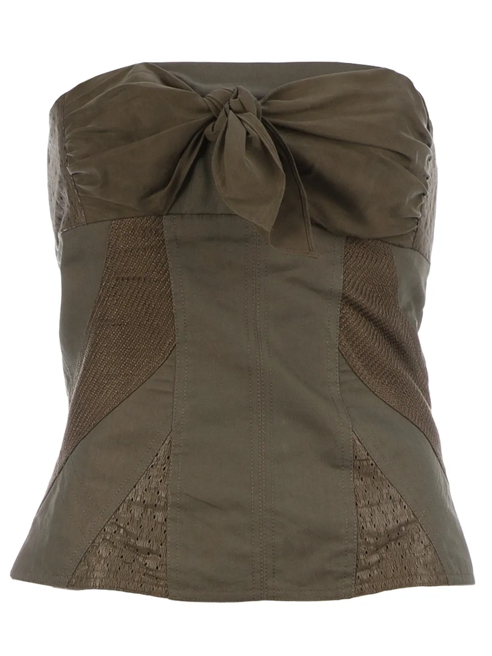 Топ-бандо с отделкой из панелей Edun
Топ-бандо с отделкой из панелей Edun