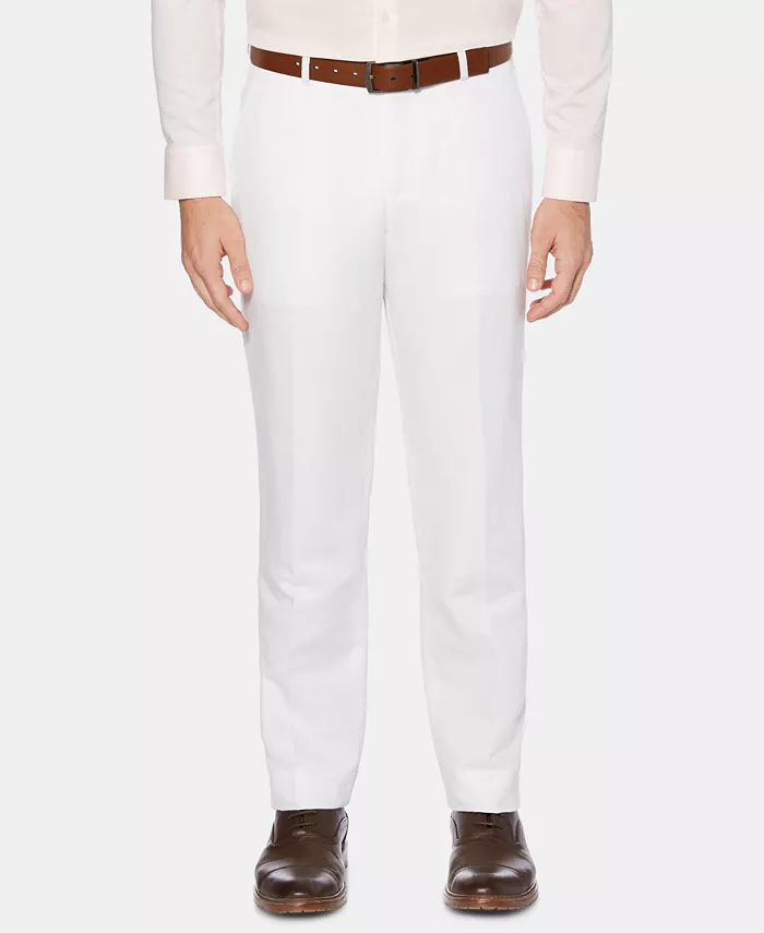 Perry Ellis Мужские классические брюки Modern-Fit из льна и хлопка Perry Ellis Portfolio, белый
Perry Ellis Мужские классические брюки Modern-Fit из льна и хлопка Perry Ellis Portfolio, белый