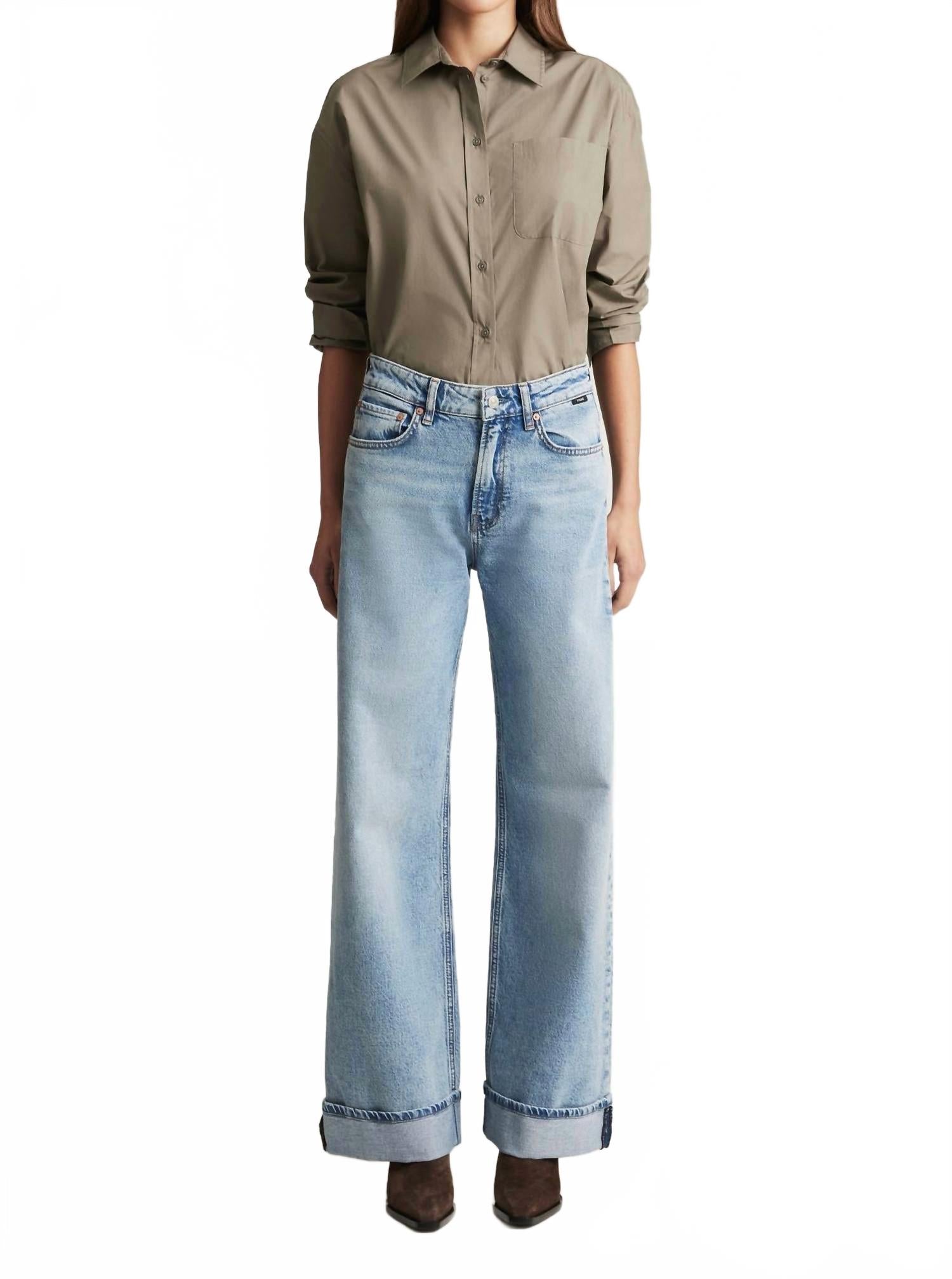 Женские джинсы Florida с манжетами классического синего цвета Mavi, Classic Blue
Женские джинсы Florida с манжетами классического синего цвета Mavi, Classic Blue