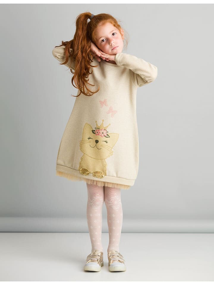 Платье Denokids Kleid Cat, бежевый
Платье Denokids Kleid Cat, бежевый