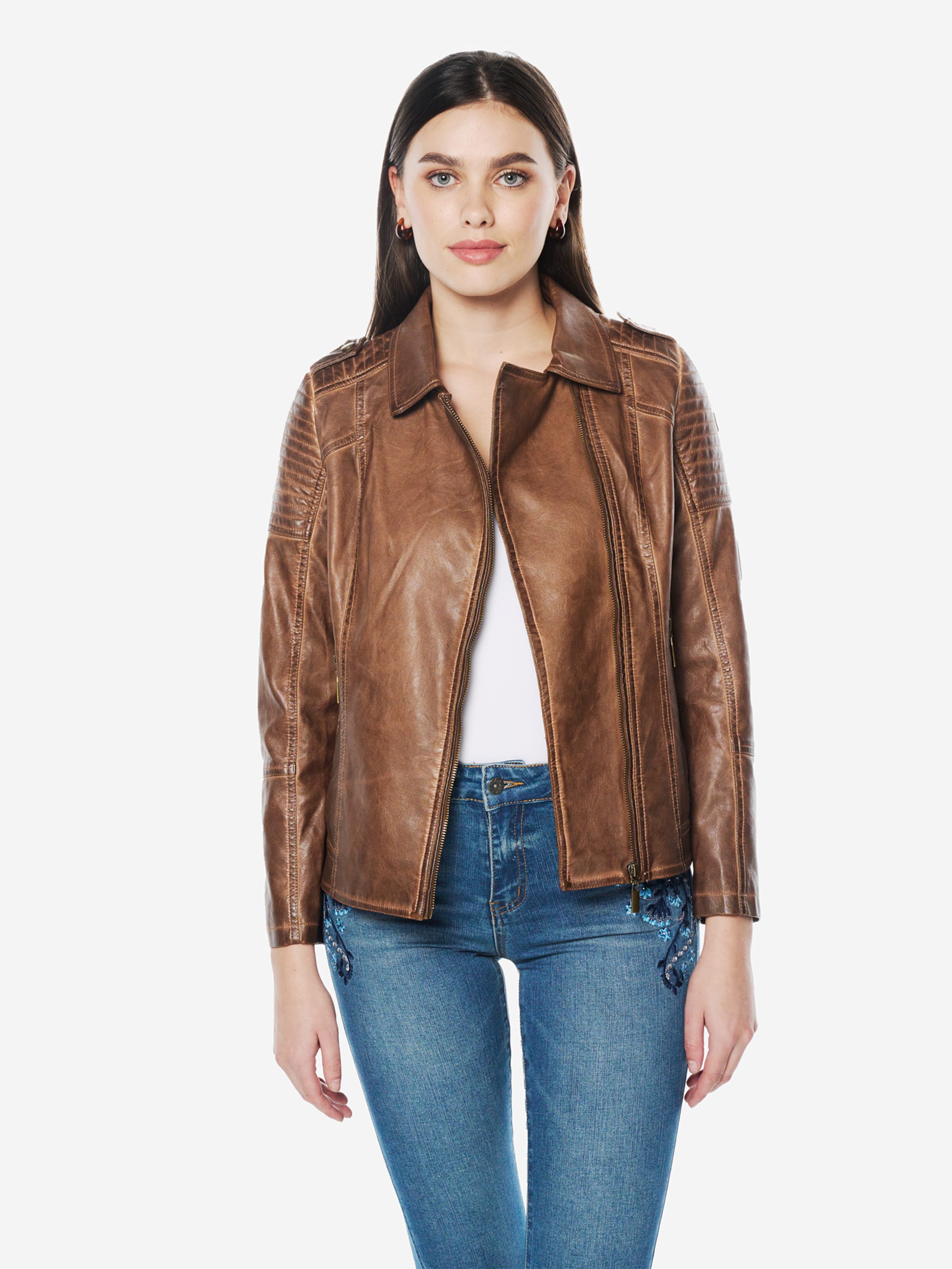 KOROSHI Куртка для межсезонья в цвете Cognac
KOROSHI Куртка для межсезонья в цвете Cognac