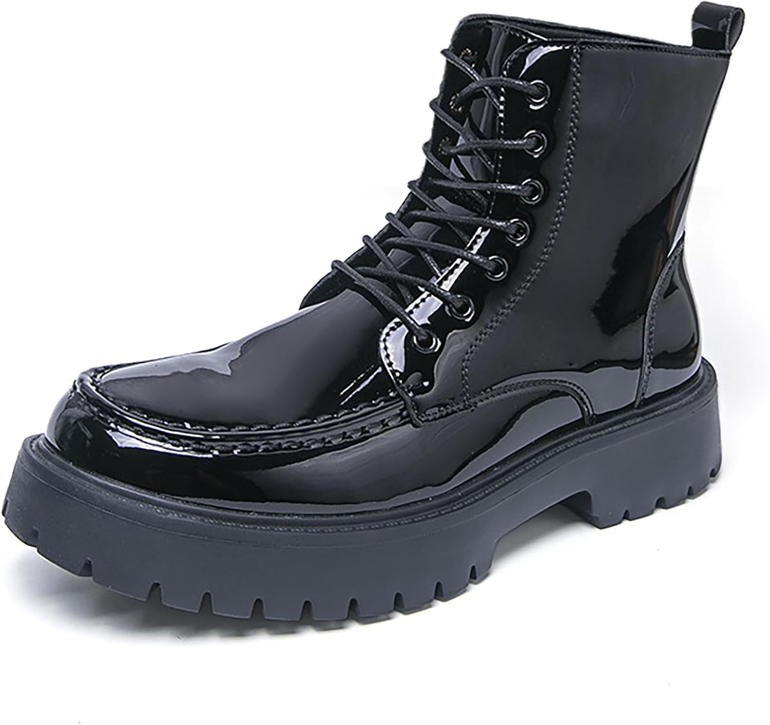 Мужские ботинки NENGMAON на платформе из лакированной кожи, ботинки в стиле милитари, модные, удобные, черный
Мужские ботинки NENGMAON на платформе из лакированной кожи, ботинки в стиле милитари, модные, удобные, черный