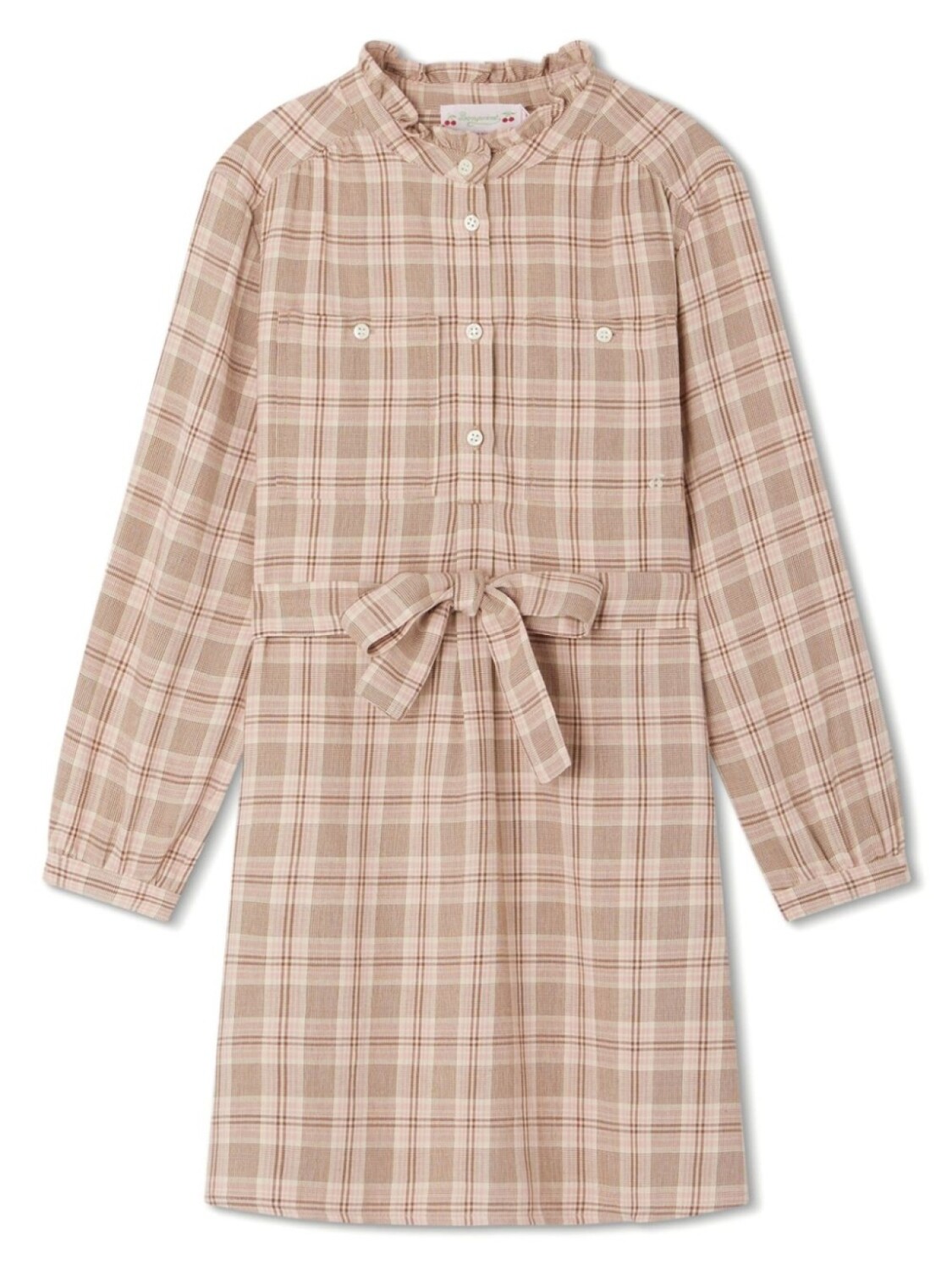 Bonpoint платье в клетку, розовый
Bonpoint платье в клетку, розовый