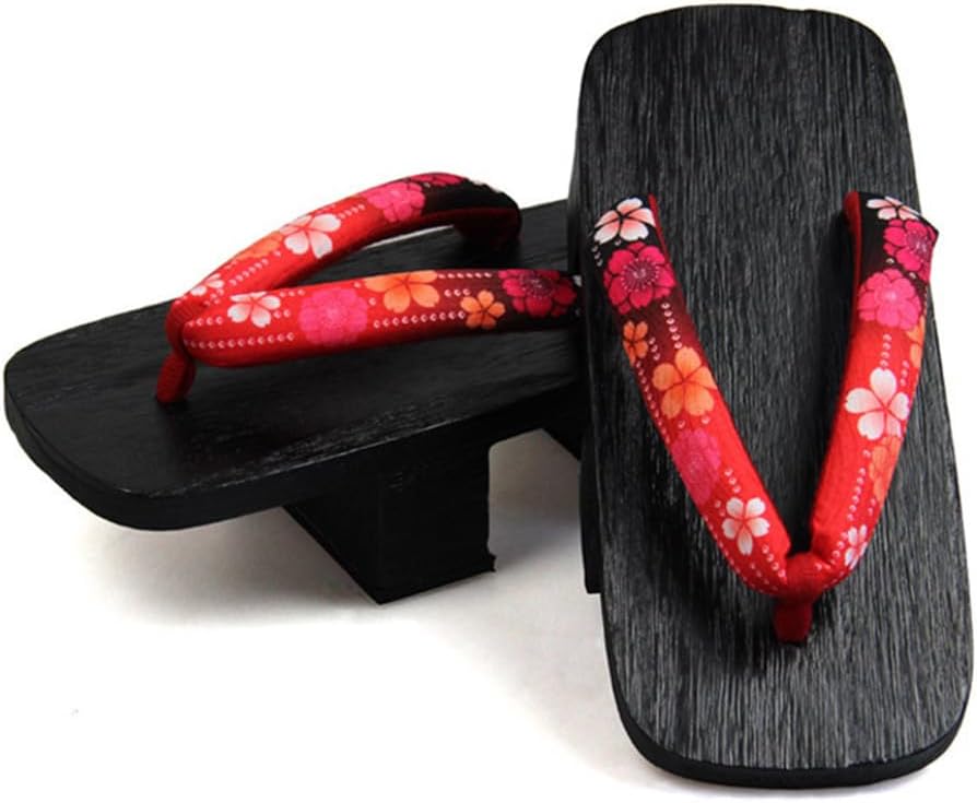 Шлепанцы-клоги, японские традиционные тапочки, деревянные сандалии гета Yfdzkj, черный
Шлепанцы-клоги, японские традиционные тапочки, деревянные сандалии гета Yfdzkj, черный