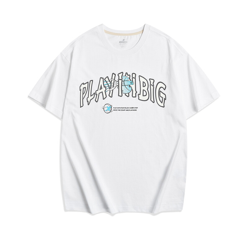 Футболка унисекс Xtep, белый
Футболка унисекс Xtep, белый