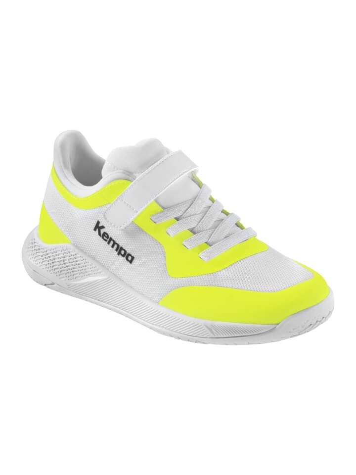 Спортивные кроссовки Kempa Hallen-Sport-Schuhe Kourtfly Kids, цвет weiß/fluo gelb
Спортивные кроссовки Kempa Hallen-Sport-Schuhe Kourtfly Kids, цвет weiß/fluo gelb