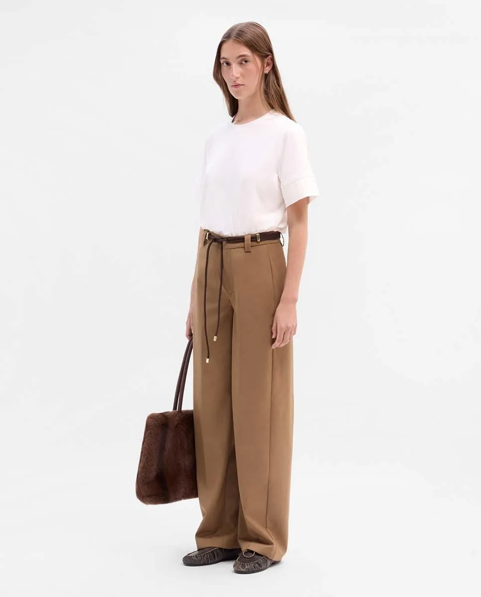 Женские брюки с широкими штанинами, деталь с декоративной строчкой Simorra, песочный
Женские брюки с широкими штанинами, деталь с декоративной строчкой Simorra, песочный