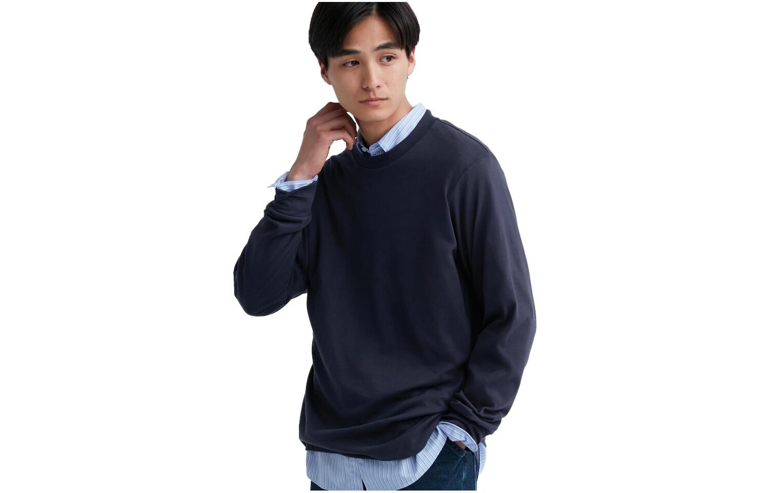 Футболка мужская темно-синяя Uniqlo, темно-синий
Футболка мужская темно-синяя Uniqlo, темно-синий