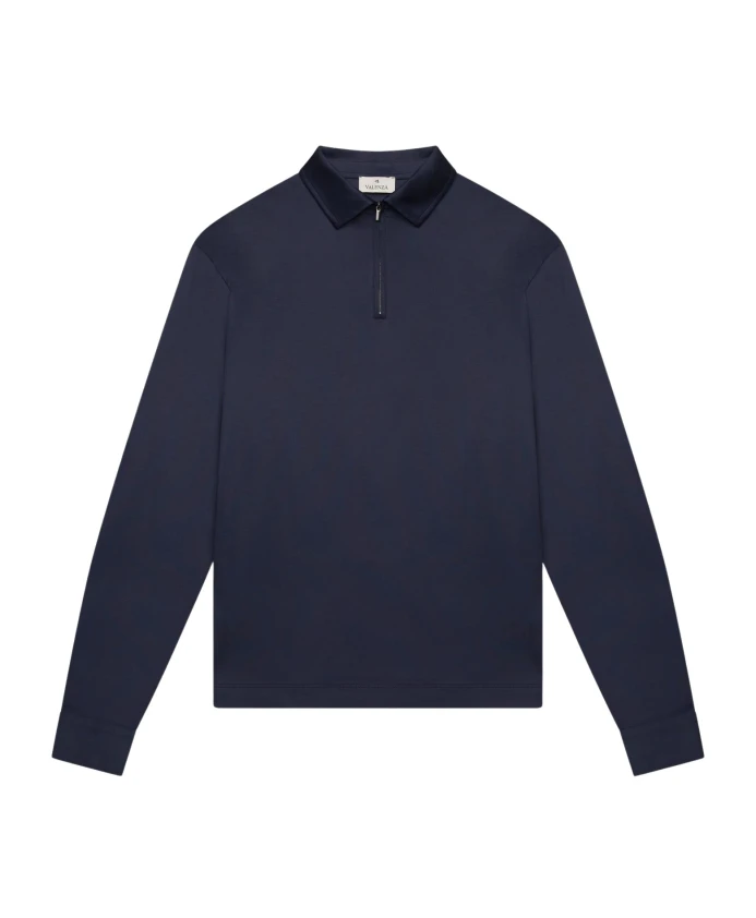 Рубашка-Поло с воротником на молнии Valenza, синий
Рубашка-Поло с воротником на молнии Valenza, синий