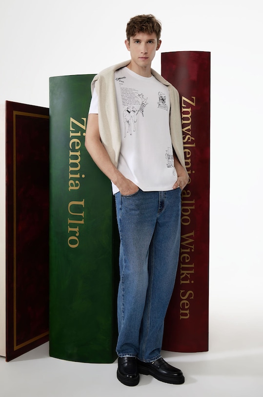 Хлопковая футболка Medicine, белый
Хлопковая футболка Medicine, белый