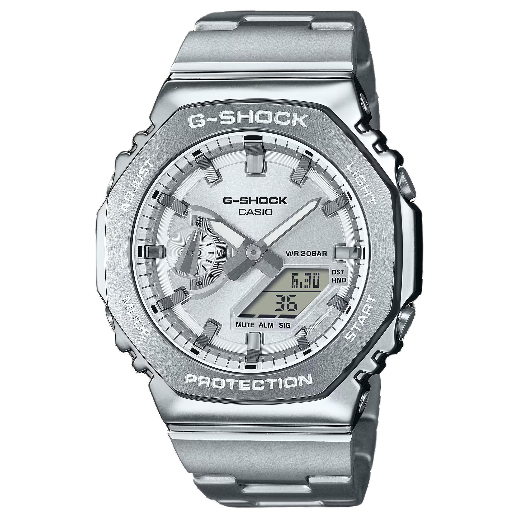 CASIO Унисекс часы G-STEEL Series Silver GM-2110D-7A
CASIO Унисекс часы G-STEEL Series Silver GM-2110D-7A