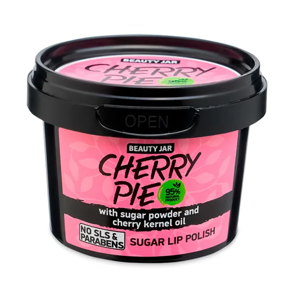 Сахарный скраб для губ Cherry Pie Lips Peeling Beauty Jar, 120 g 
Сахарный скраб для губ Cherry Pie Lips Peeling Beauty Jar, 120 g