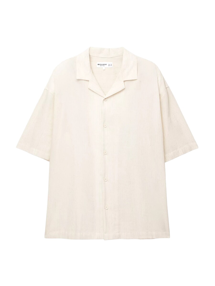 Рубашка на пуговицах Comfort fit Pull&Bear, бежевый
Рубашка на пуговицах Comfort fit Pull&Bear, бежевый