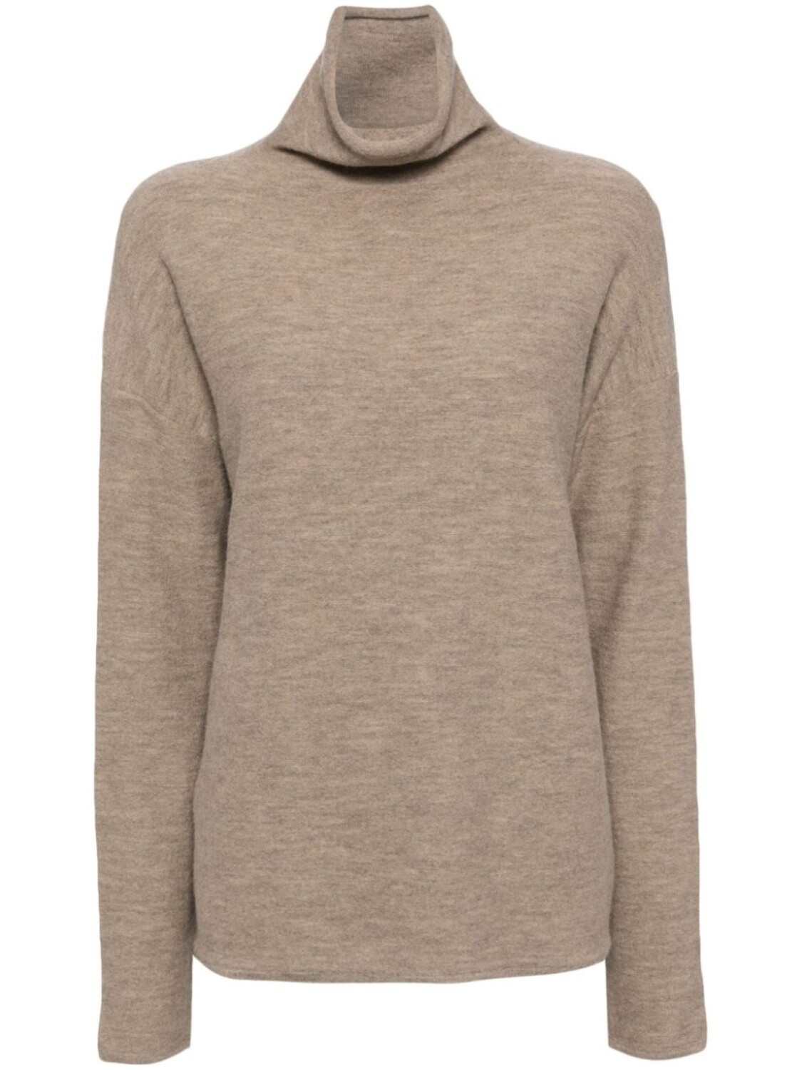 Трикотажный топ с высоким воротником Lauren Manoogian, нейтральный цвет 
Трикотажный топ с высоким воротником Lauren Manoogian, нейтральный цвет