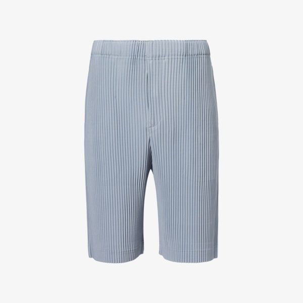 Шорты плиссированные Homme Plisse Issey Miyake, голубой
Шорты плиссированные Homme Plisse Issey Miyake, голубой