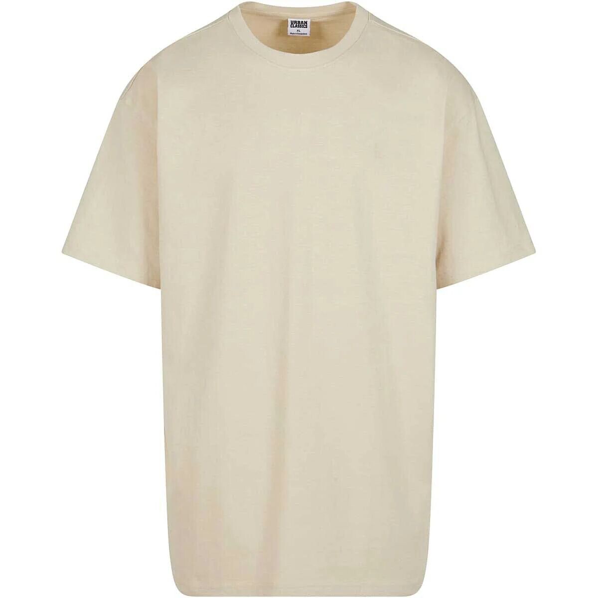 Тяжелая футболка оверсайз Urban Classics, бежевый
Тяжелая футболка оверсайз Urban Classics, бежевый