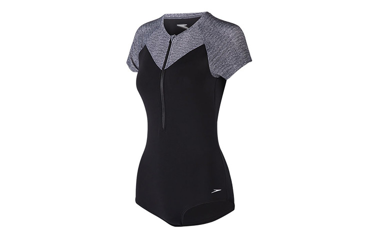 Женский слитный купальник Speedo, черный/серый
Женский слитный купальник Speedo, черный/серый