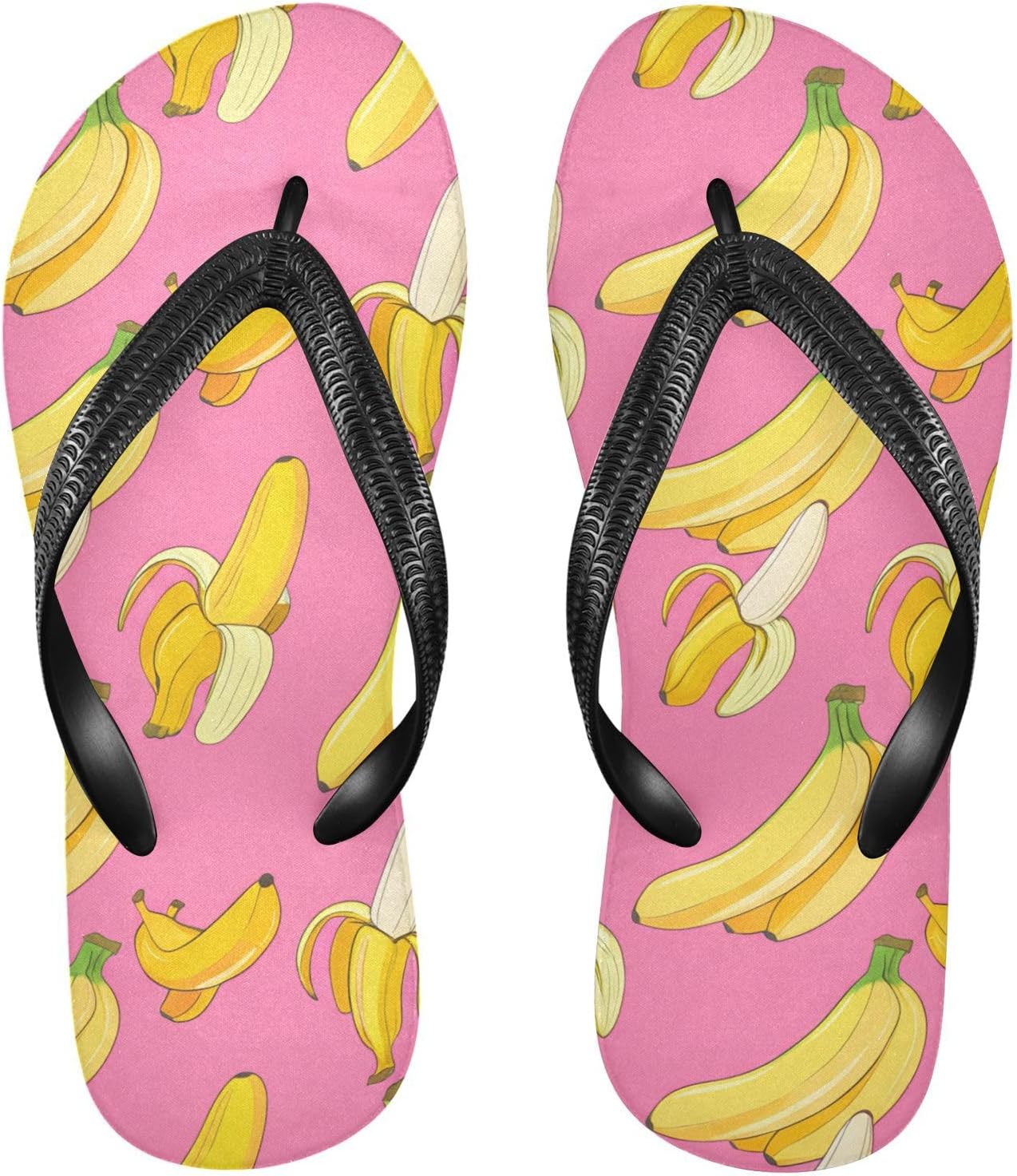 Шлепанцы с мультяшным бананом, розовые, для пляжа и душа, резинескользящие летние тапочки для ходьбы, обувь для мужчин и женщин Sinestour
Шлепанцы с мультяшным бананом, розовые, для пляжа и душа, резинескользящие летние тапочки для ходьбы, обувь для мужчин и женщин Sinestour