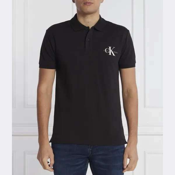 Рубашка-Поло монолога классического кроя Calvin Klein, черный
Рубашка-Поло монолога классического кроя Calvin Klein, черный