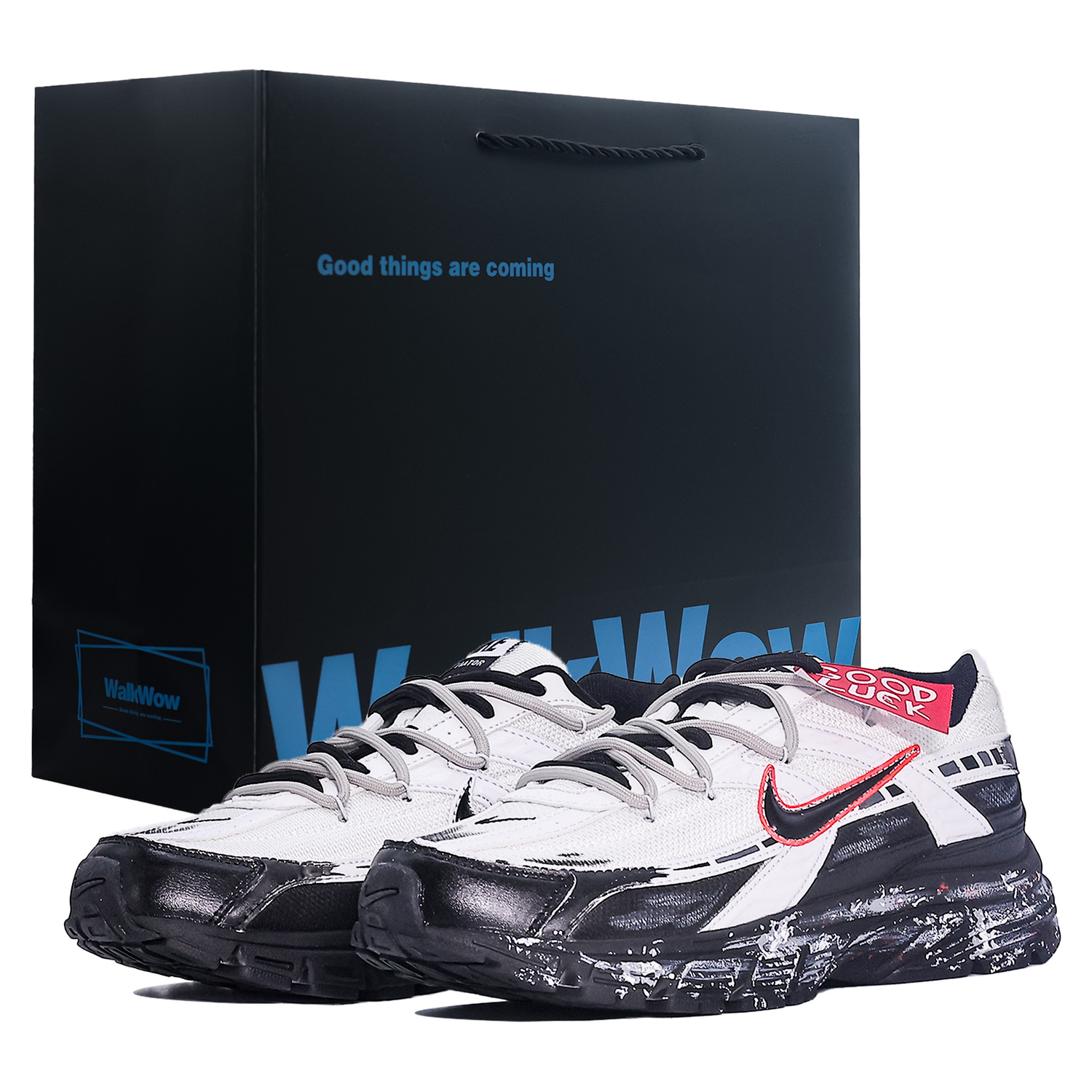 Nike Кроссовки для бега initiator unisex низкие white/black/red
Nike Кроссовки для бега initiator unisex низкие white/black/red