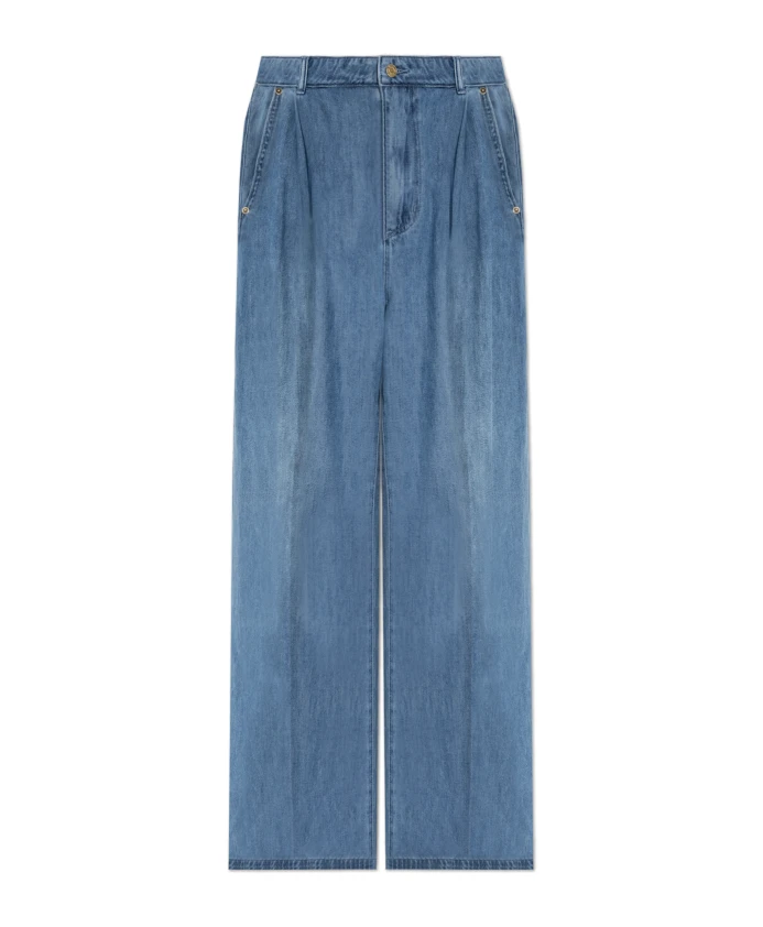 Широкие джинсы с вытачками Michael Kors, синий
Широкие джинсы с вытачками Michael Kors, синий