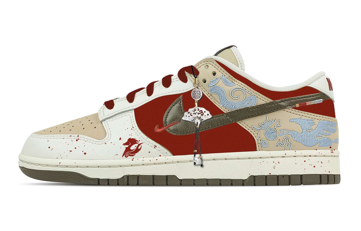 Nike Dunk Winter's Twilight Leather Low top Skateboard Shoes мужские, бежево-красные
Nike Dunk Winter's Twilight Leather Low top Skateboard Shoes мужские, бежево-красные