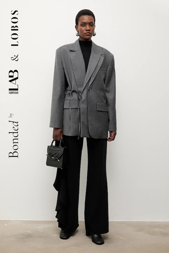 Шерстяная куртка bonded by & lobos Answear.LAB, серый
Шерстяная куртка bonded by & lobos Answear.LAB, серый