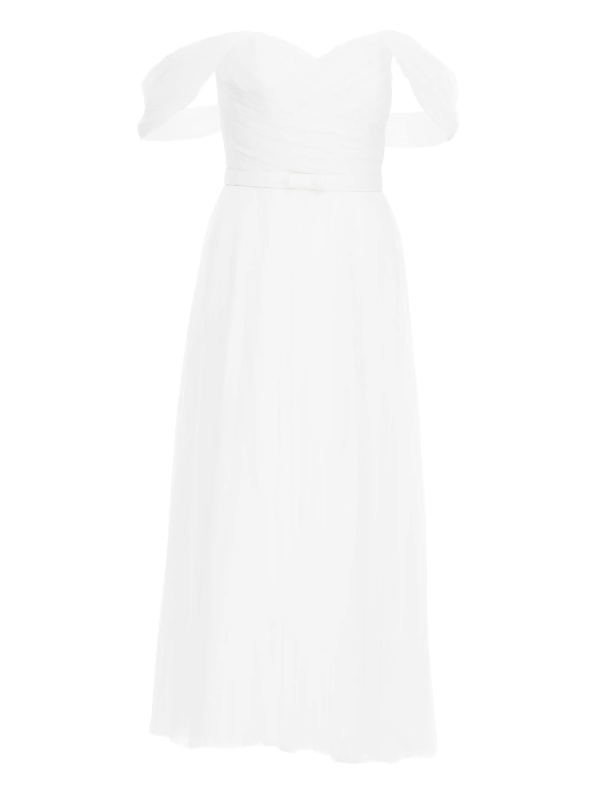 Платье миди с открытыми плечами Ana Radu, белый
Платье миди с открытыми плечами Ana Radu, белый