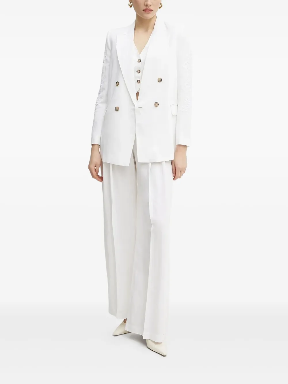 Топ на пуговицах Ermanno Scervino, белый
Топ на пуговицах Ermanno Scervino, белый