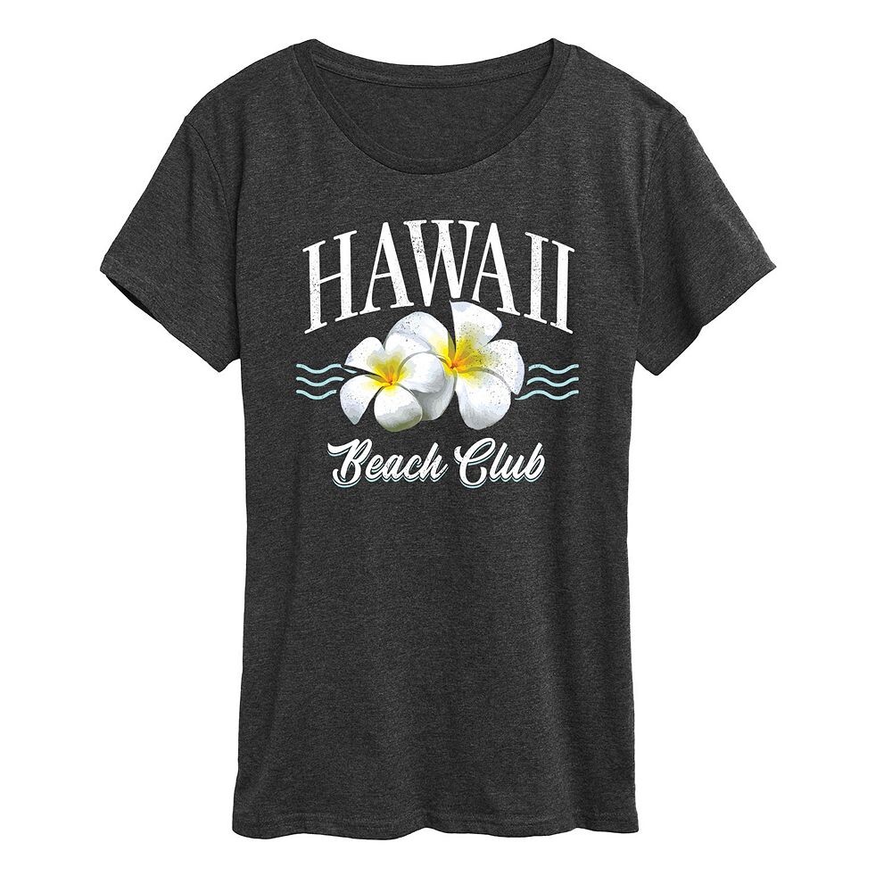 Женская футболка с рисунком Hawaii Beach Club, цвет Heather Charcoal
Женская футболка с рисунком Hawaii Beach Club, цвет Heather Charcoal