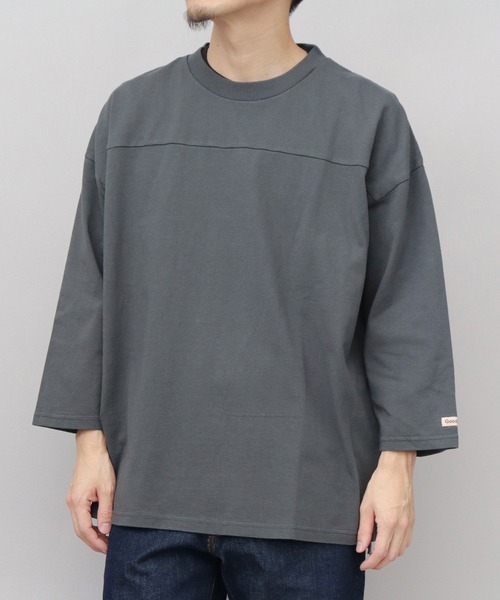 Футболка для американского футбола, хлопковая, плотность 215 г/м², с рукавами три четверти, контрастными деталями, свободного кроя Goodwear, синий
Футболка для американского футбола, хлопковая, плотность 215 г/м², с рукавами три четверти, контрастными деталями, свободного кроя Goodwear, синий