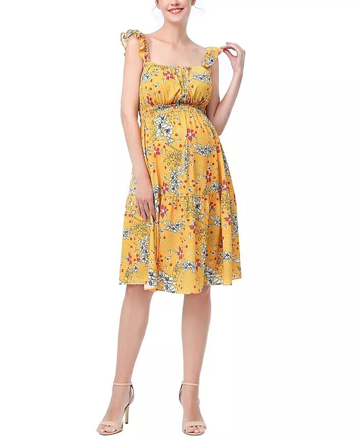 Платье-трапеция Jamie для беременных kimi + kai, желтый
Платье-трапеция Jamie для беременных kimi + kai, желтый