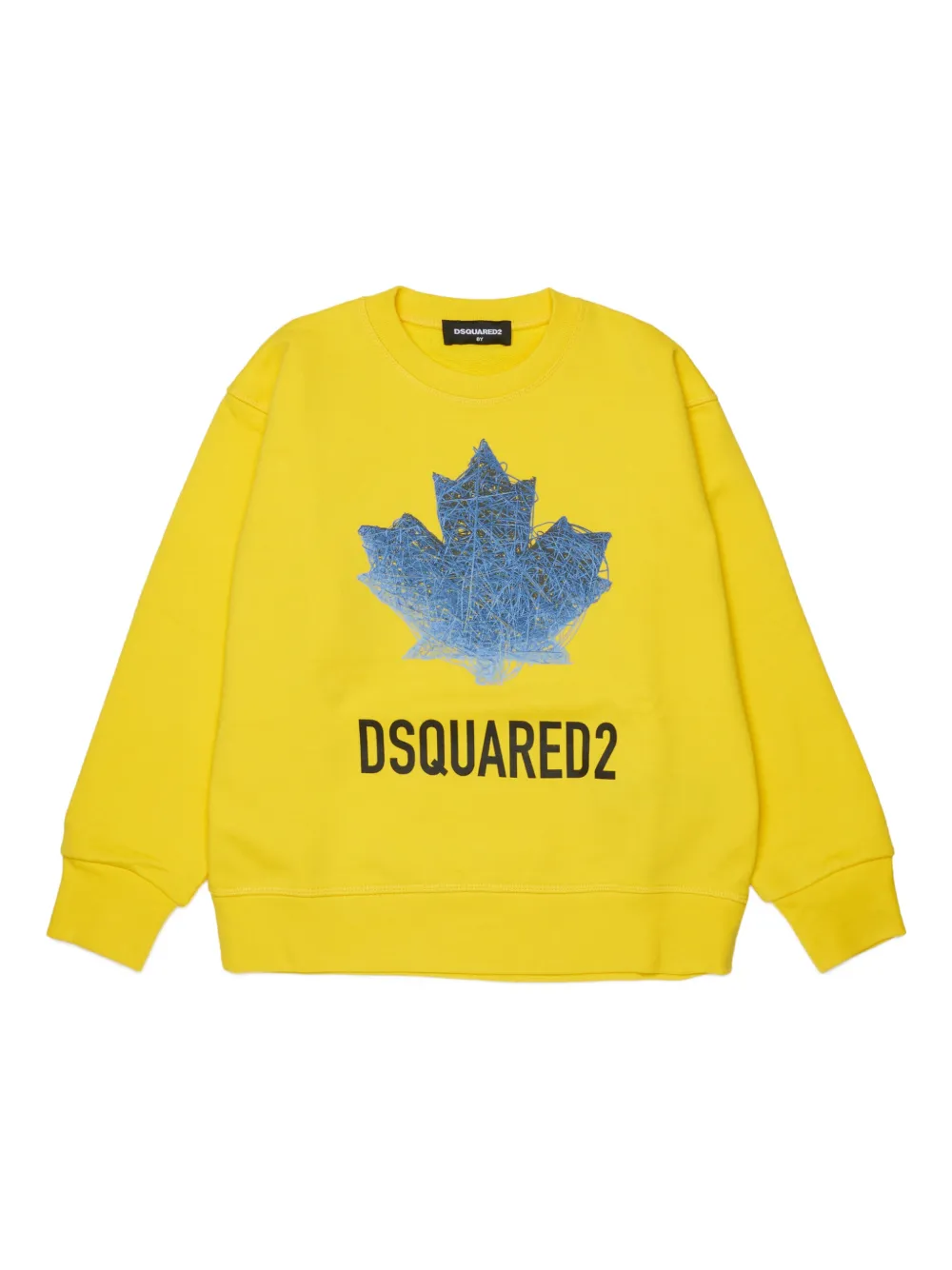 Свитшот с логотипом и круглым вырезом Dsquared2 Kids, желтый
Свитшот с логотипом и круглым вырезом Dsquared2 Kids, желтый