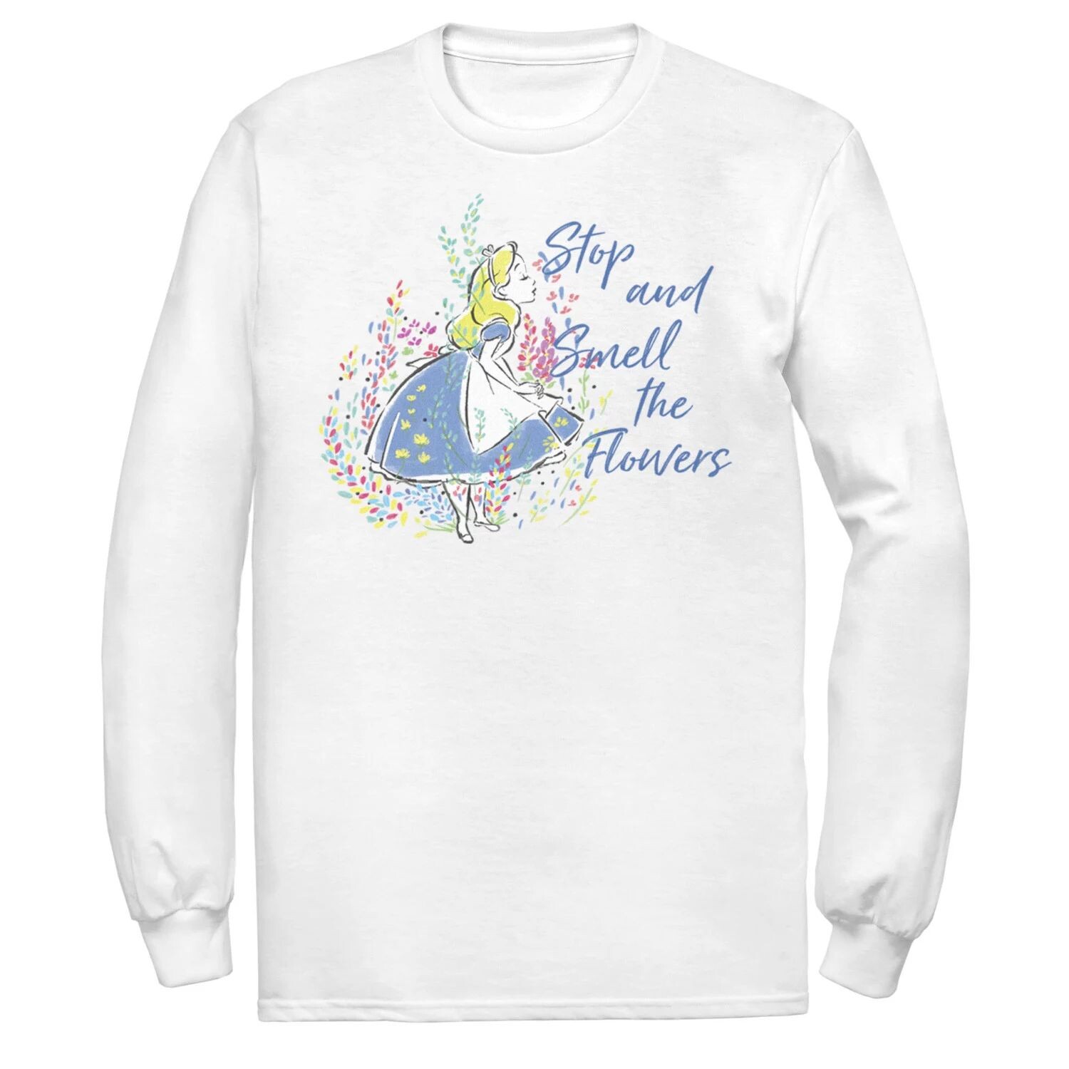 Мужская футболка Disney «Алиса в стране чудес» «Остановись и понюхай цветы» Licensed Character
Мужская футболка Disney «Алиса в стране чудес» «Остановись и понюхай цветы» Licensed Character