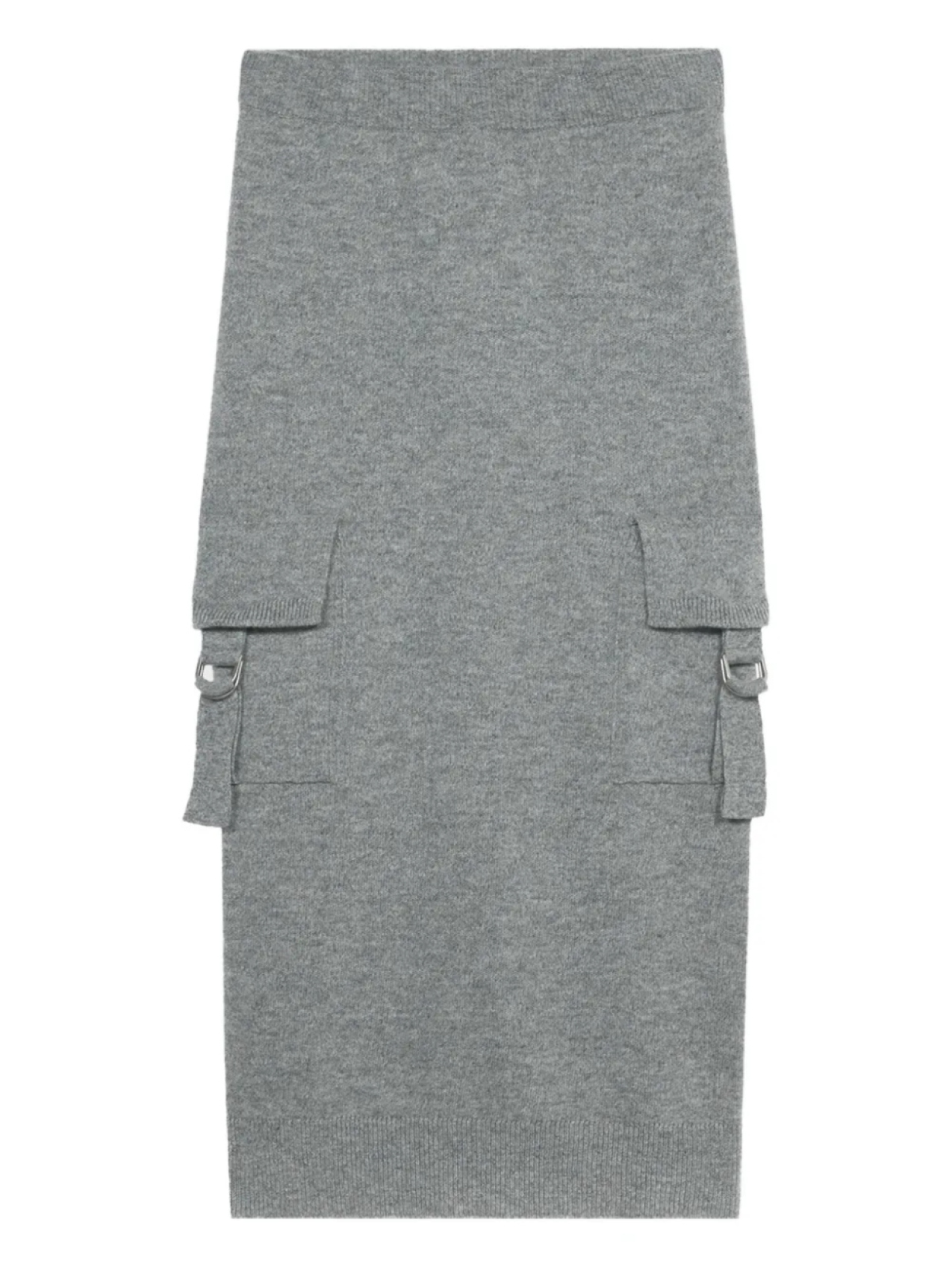 Юбка миди из шерсти с карманами-карго Blumarine, серый
Юбка миди из шерсти с карманами-карго Blumarine, серый