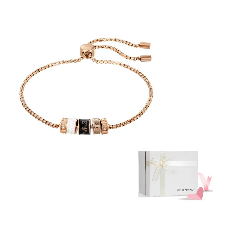 Браслет из нержавеющей стали для женщин Emporio Armani, розовое золото
Браслет из нержавеющей стали для женщин Emporio Armani, розовое золото