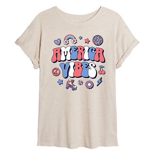 Футболка America Vibes oversize для подростков Unbranded, Beige
Футболка America Vibes oversize для подростков Unbranded, Beige