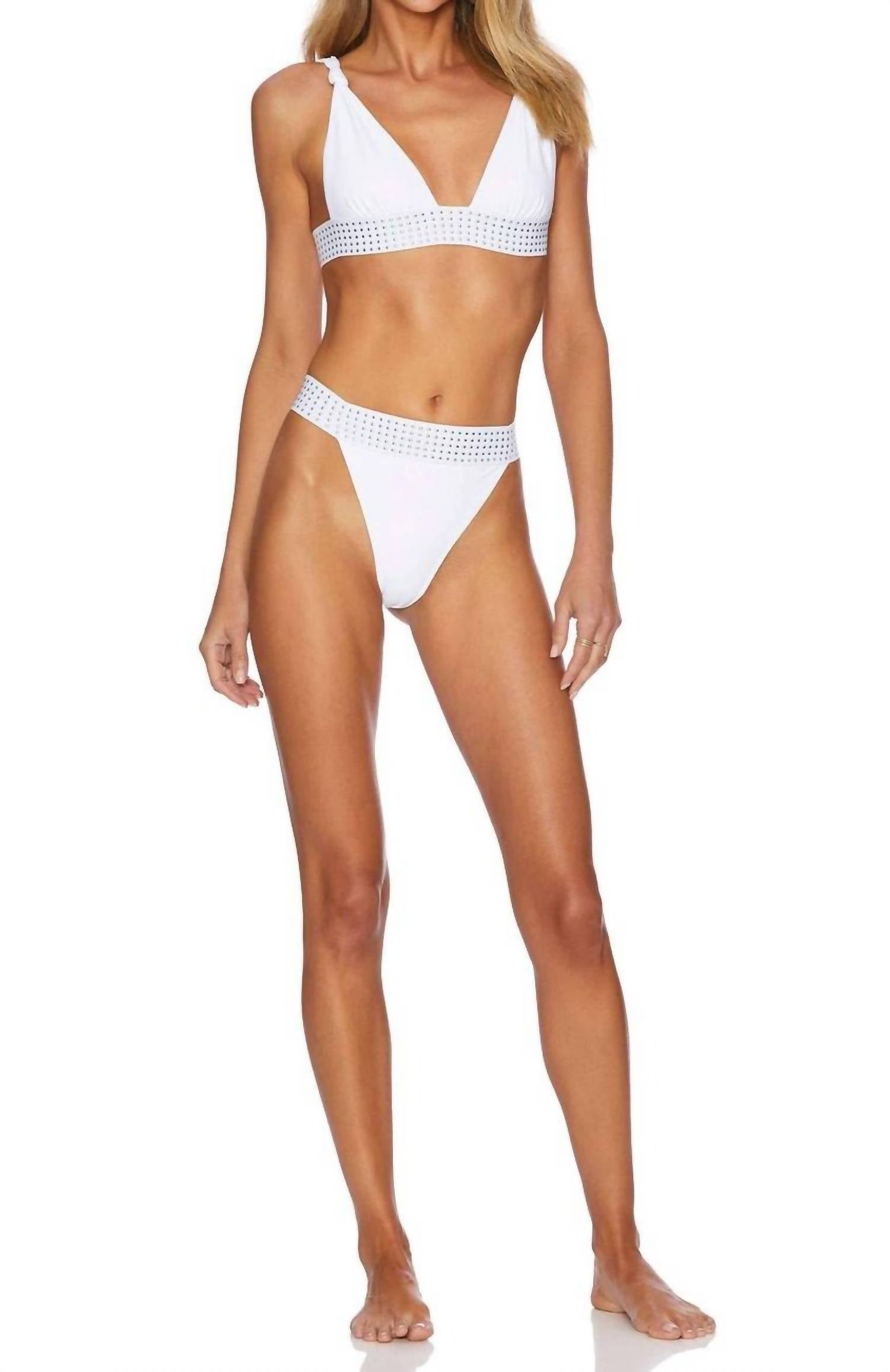 Women's Ruby Bottom In White ELLEJAY 
Women's Ruby Bottom In White ELLEJAY