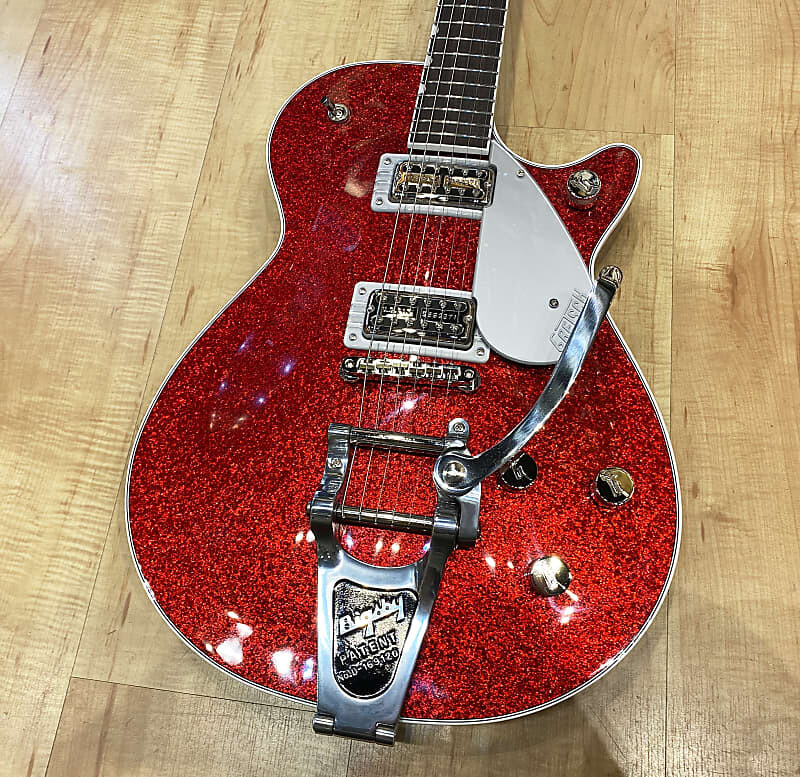 Электрогитара Gretsch G6129T Players Edition Jet FT with Bigsby Rosewood Fingerboard 2023 - Red Sparkle
Электрогитара Gretsch G6129T Players Edition Jet FT with Bigsby Rosewood Fingerboard 2023 - Red Sparkle