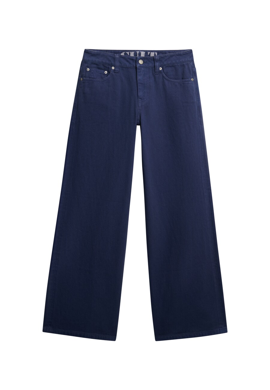 Джинсы с широкими штанинами Superdry, темно-синий
Джинсы с широкими штанинами Superdry, темно-синий