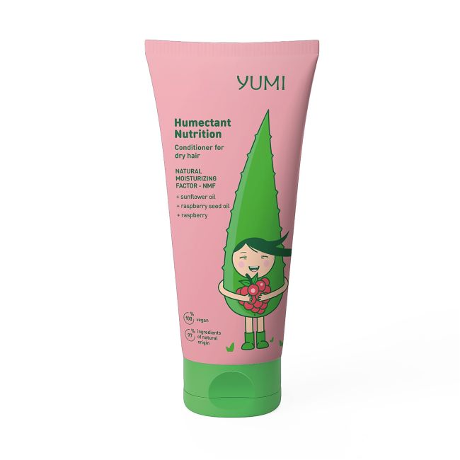 Увлажняющий питательный кондиционер для волос Yumi, 200 мл
Увлажняющий питательный кондиционер для волос Yumi, 200 мл