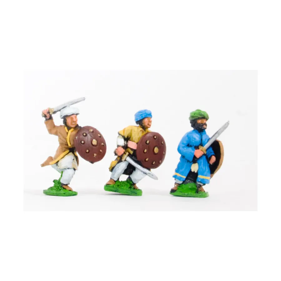 Арабские мечники с круглым щитом, Crusades Miniatures - Middle Eastern 700-1400AD (15mm)
Арабские мечники с круглым щитом, Crusades Miniatures - Middle Eastern 700-1400AD (15mm)