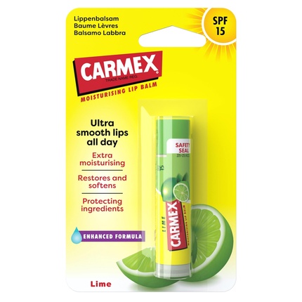 Бальзам для губ Lime Stick - увлажняющий уход за губами Carmex
Бальзам для губ Lime Stick - увлажняющий уход за губами Carmex