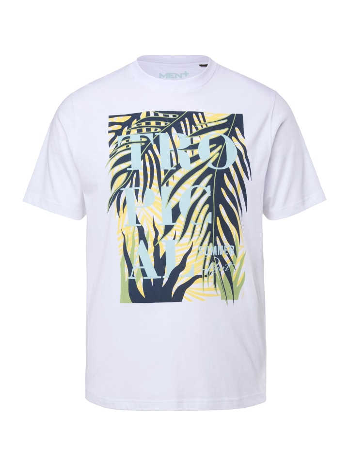 Футболка с короткими рукавами белоснежного цвета Men Plus
Футболка с короткими рукавами белоснежного цвета Men Plus