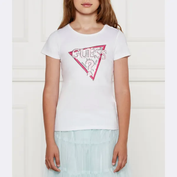 Футболка стандартного кроя Guess, белый
Футболка стандартного кроя Guess, белый