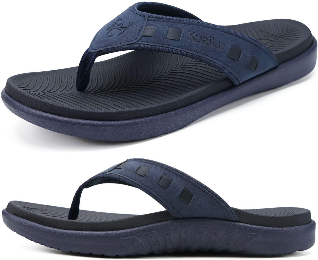 Мужские спортивные шлепанцы KuaiLu, удобные ортопедические вьетнамки с поддержкой свода стопы при плантарном фасциите, для улицы и пляжа, размеры 7-15, синий
Мужские спортивные шлепанцы KuaiLu, удобные ортопедические вьетнамки с поддержкой свода стопы при плантарном фасциите, для улицы и пляжа, размеры 7-15, синий