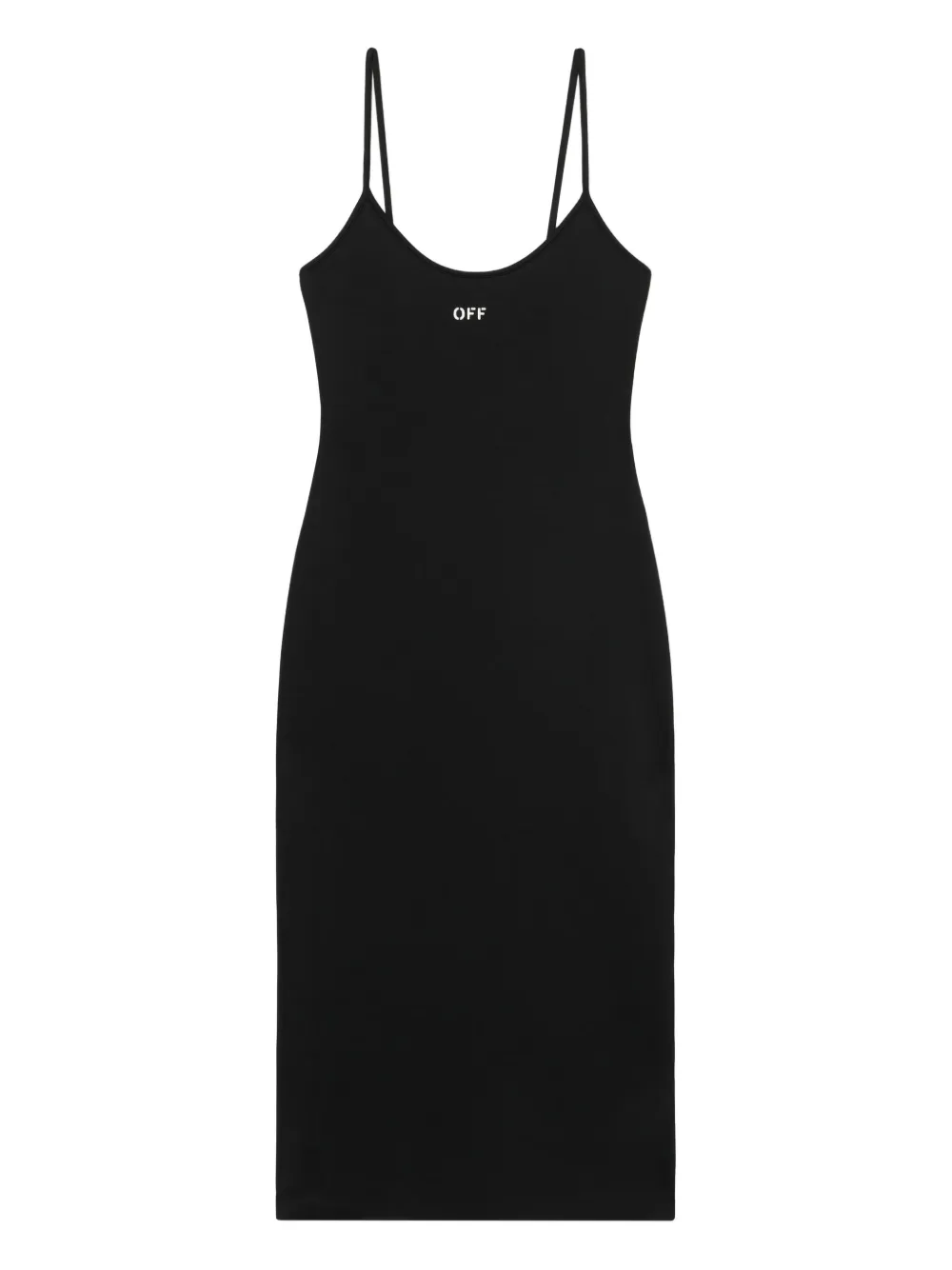 Элегантное миди-платье на бретелях Off-White, черный
Элегантное миди-платье на бретелях Off-White, черный