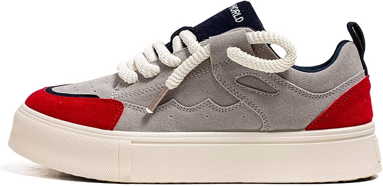 Мужские кроссовки TERBOFIN для ходьбы, модные кеды для мужчин, скейт-кроссовки, нескользящие, дышащие и комфортные, серый
Мужские кроссовки TERBOFIN для ходьбы, модные кеды для мужчин, скейт-кроссовки, нескользящие, дышащие и комфортные, серый