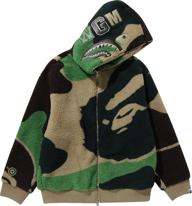 Худи BAPE Mega ABC Camo Shark Boa 'Green', зеленый
Худи BAPE Mega ABC Camo Shark Boa 'Green', зеленый